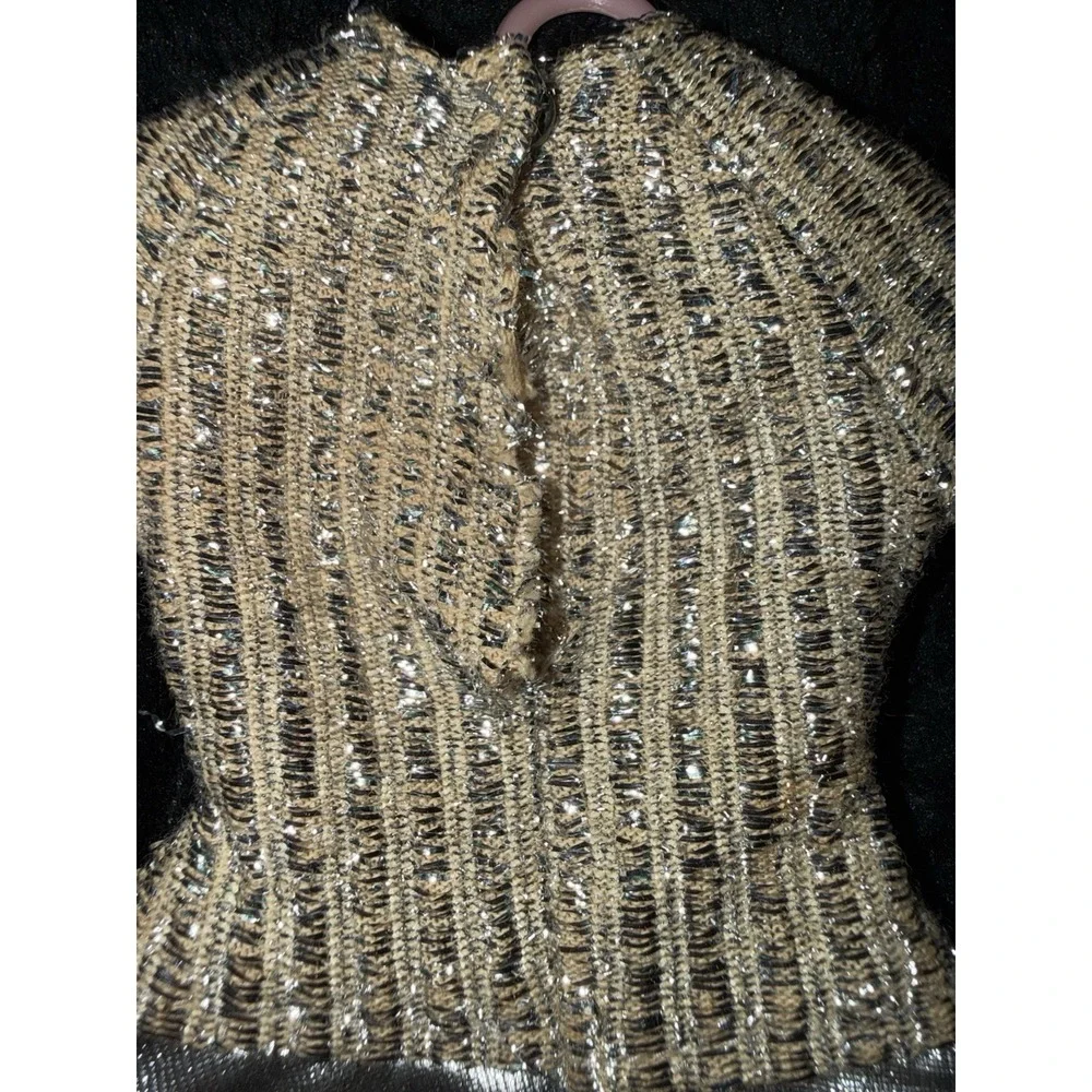 Vintage Barbie Salute To Silver‎ Sparkle Dress #1885 1960s 11in Doll Clothes